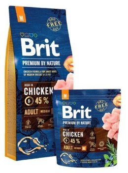 Brit Premium By Nature Adult M Medium 1kg