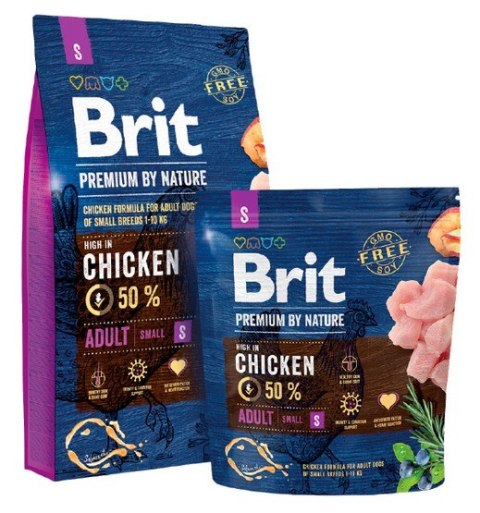 Brit Premium By Nature Adult S Small 8kg