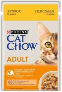 Purina Cat Chow Kurczak i cukinia saszetka 85g